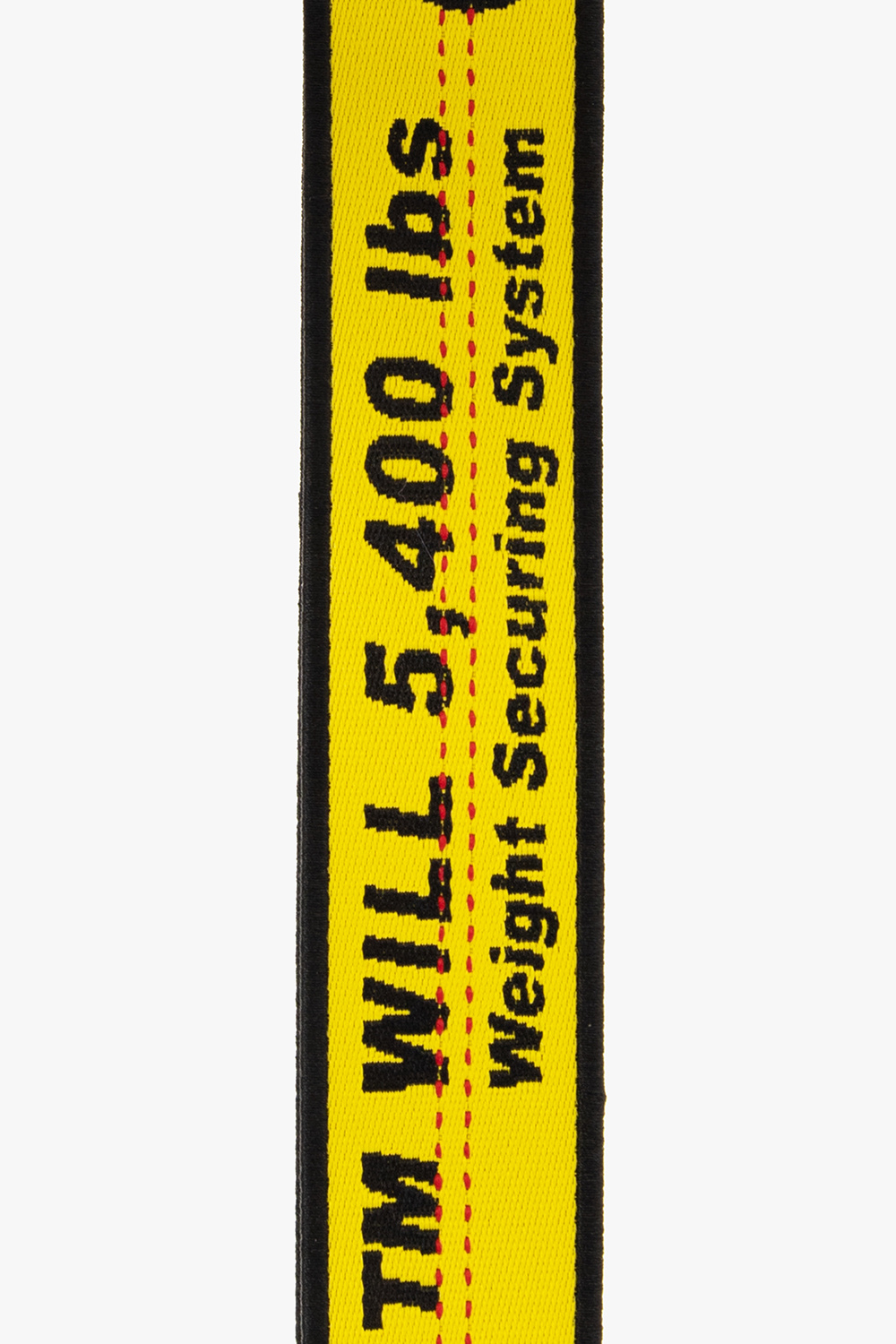 Yellow Lanyard with logo Off-White - SchaferandweinerShops SX